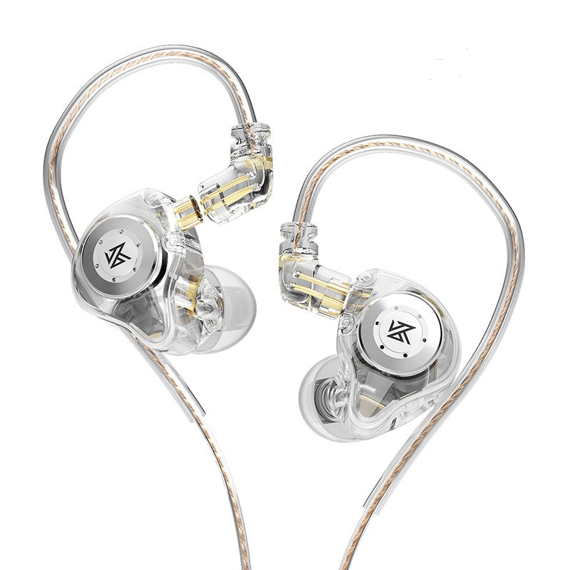 KZ EDX Pro Dual Magnetic Dynamic In-Ear Monitors – No Mic Crystal