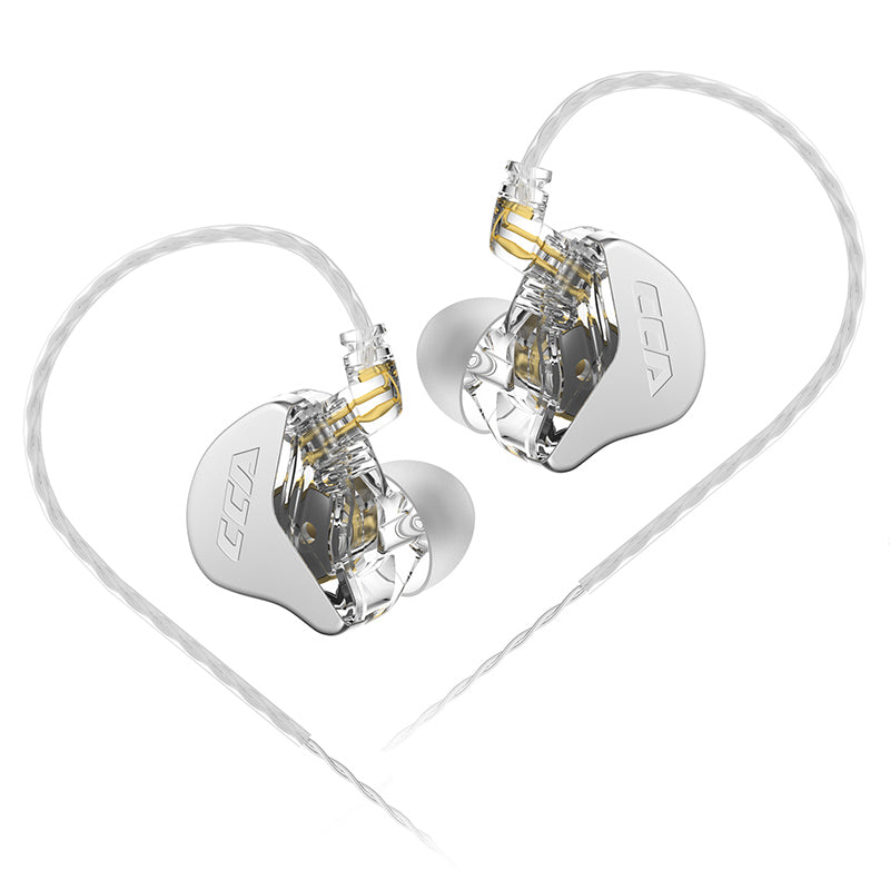CCA CRA In-Ear Monitors Silver