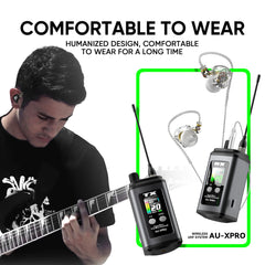 AU-XPro | Portable Wireless In Ear Monitor System