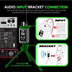 AU-XPro | Portable Wireless In Ear Monitor System