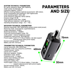 AU-XPro | Portable Wireless In Ear Monitor System