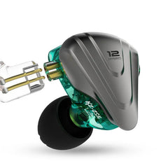 KZ ZSX In-Ear Monitors Cyan