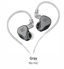 KZ DQ6 - In Ear Earphones Gray