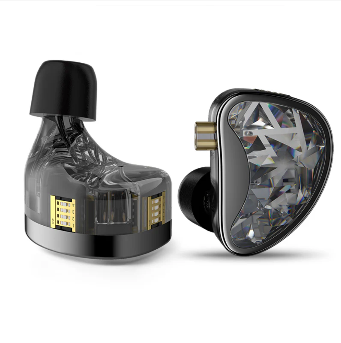 KZ AS24 - In Ear Earphones Black