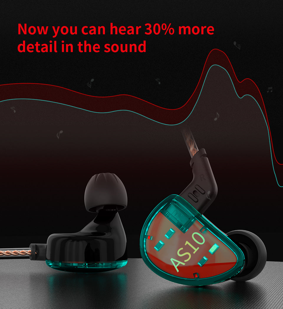 KZ AS10 - In Ear Monitors