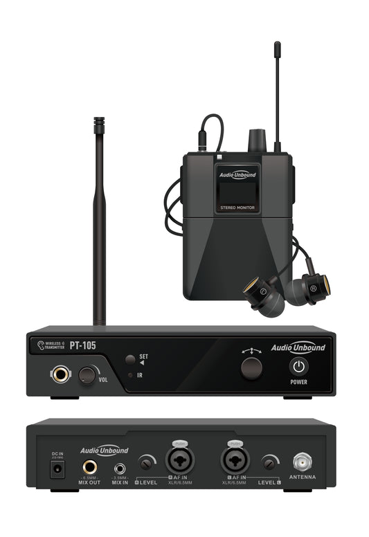 Audio Unbound ProTone PT-105 Wireless IEM System