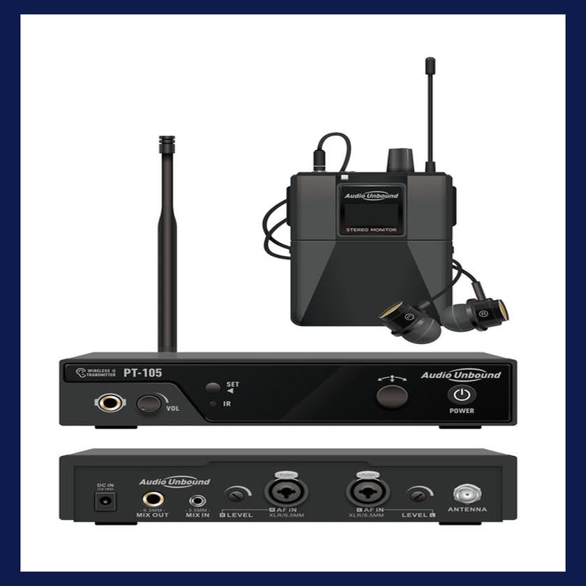 Audio Unbound ProTone PT-105 Wireless IEM System - Belt Pack ONLY