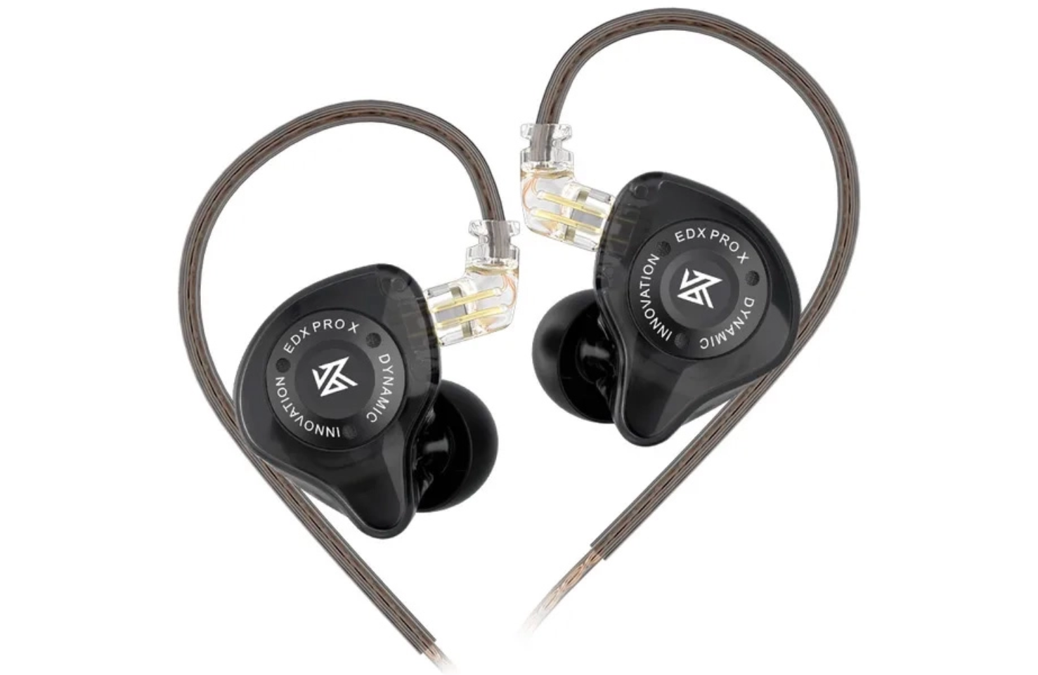 KZ EDX Pro X | Deep Bass & Stage-Ready Clarity - Black